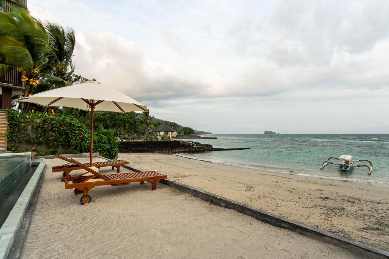 Utama Villas Beach Front Candidasa ภายนอก รูปภาพ